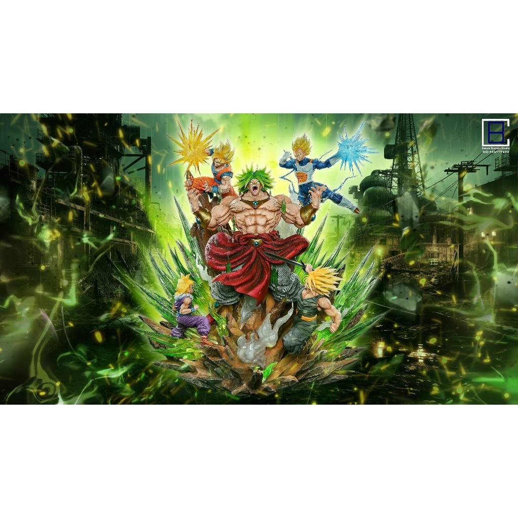 GK預購 Cousin Brother 工作室 七龍珠 4週年款 超級賽亞人集合 稚熱gk公仔模型 AB10709