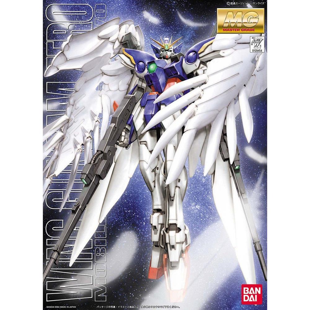 (BANDAI ) 代理版 組裝模型 MG 1/100 MG 1/100 飛翼鋼彈零式特裝型(EW)