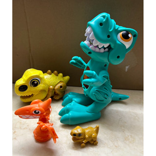 二手 培樂多 Play-Doh 恐龍系列 黏土玩具組
