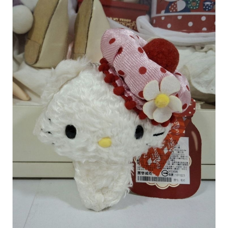 早期 2013年 三麗鷗 HELLO KITTY ( Charmmy Kitty ) 寵物貓 小布偶吊飾