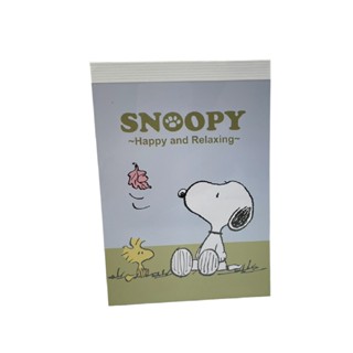 SNOOPY(小日子) 史努比 萬用MEMO本 - 四款可選 文具 便條【5ip8】WP0623
