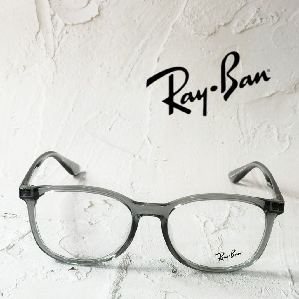 【RAY-BAN雷朋】原廠保固公司貨｜經典方框 ｜光學眼鏡｜黑框｜RB7093D 8012【唯光眼鏡】
