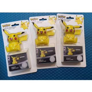 現貨 正版 Pokemon 皮卡丘 車載香氛 寶可夢 神奇寶貝 香薰 芳香劑 除臭器 公仔 擺飾