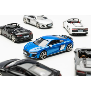 【六四分之一】KengFai 其輝｜AUDI R8 2021｜硬頂 敞篷｜1/64合金模型車
