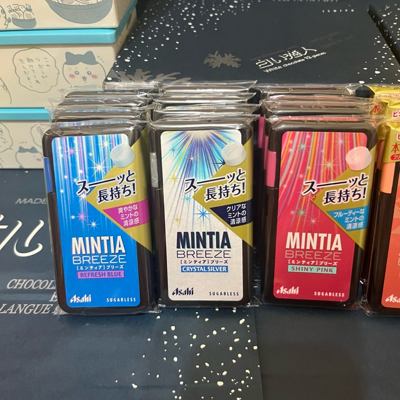 現貨 日本購回 Asahi 朝日 MINTIA 大顆粒 清涼薄荷糖 日本代購 口含錠 薄荷錠 提神22g 30粒 口含糖