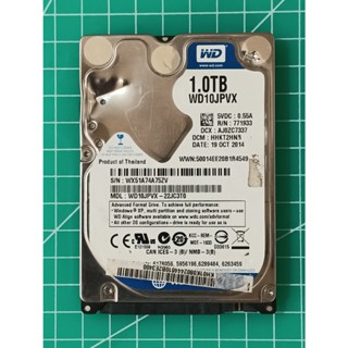 WD藍標 2.5吋SATA 1TB(1000GB) NB筆電硬碟 WD10JPVX-22JC3T0 故障/報帳#220