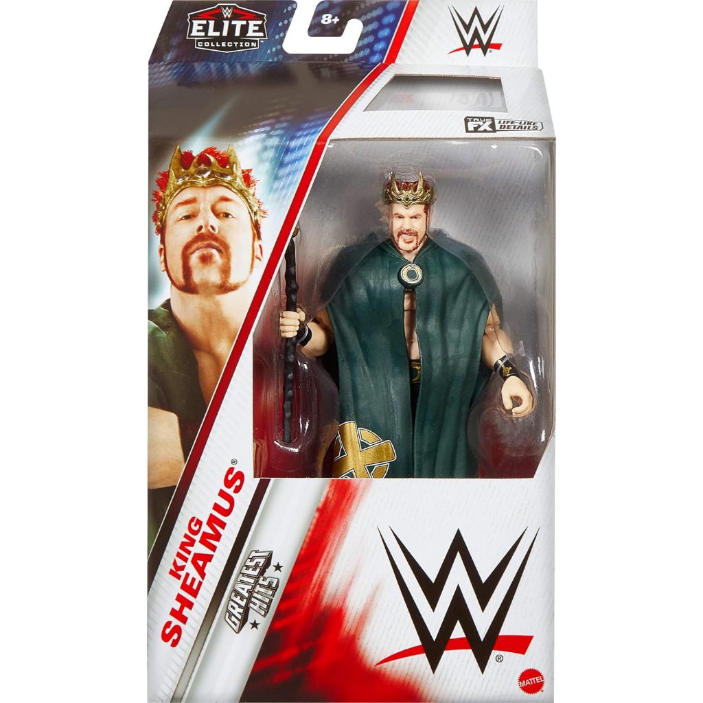 ☆阿Su倉庫☆WWE摔角 King Sheamus Greatest Hits Elite 擂台之王熱門精華版人偶附大衣