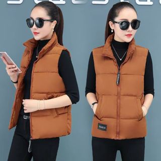 馬甲背心 保暖背心 秋冬馬甲M-4XL 防風外套 中大尺碼馬甲 秋冬外套 冬季女裝1299