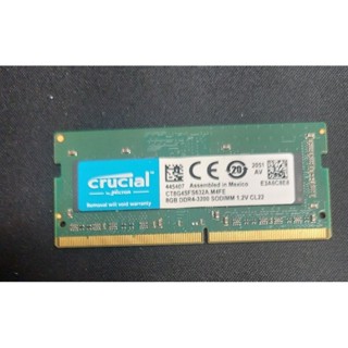 美光Crucial DDR4 3200/8GB NB記憶體 (原生3200顆粒) 原廠終身保固