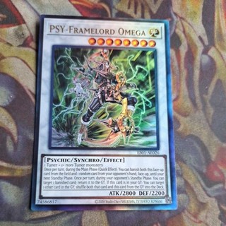 卡片屋 遊戲王 亞英凸版 PSY骨架王 奧米加 ES01-AE026