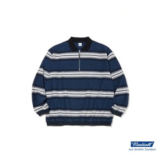 GOODFORIT/日本Radiall 4 Links Polo Half Zip半拉鍊長袖POLO衫/兩色