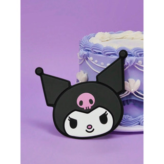 現貨🎈正版 三麗鷗 酷洛米 造型杯墊 kuromi Sanrio