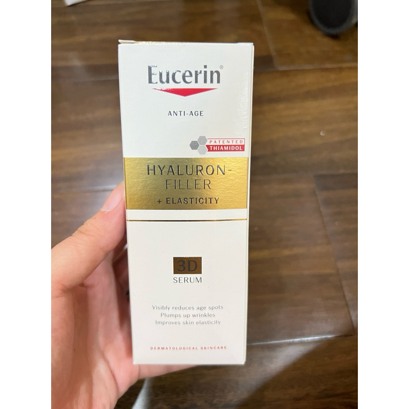 🦓Obaymei🍃 現貨Eucerin 伊思妮 玻尿酸 彈性抗皺精華液 elasticity serum 3D