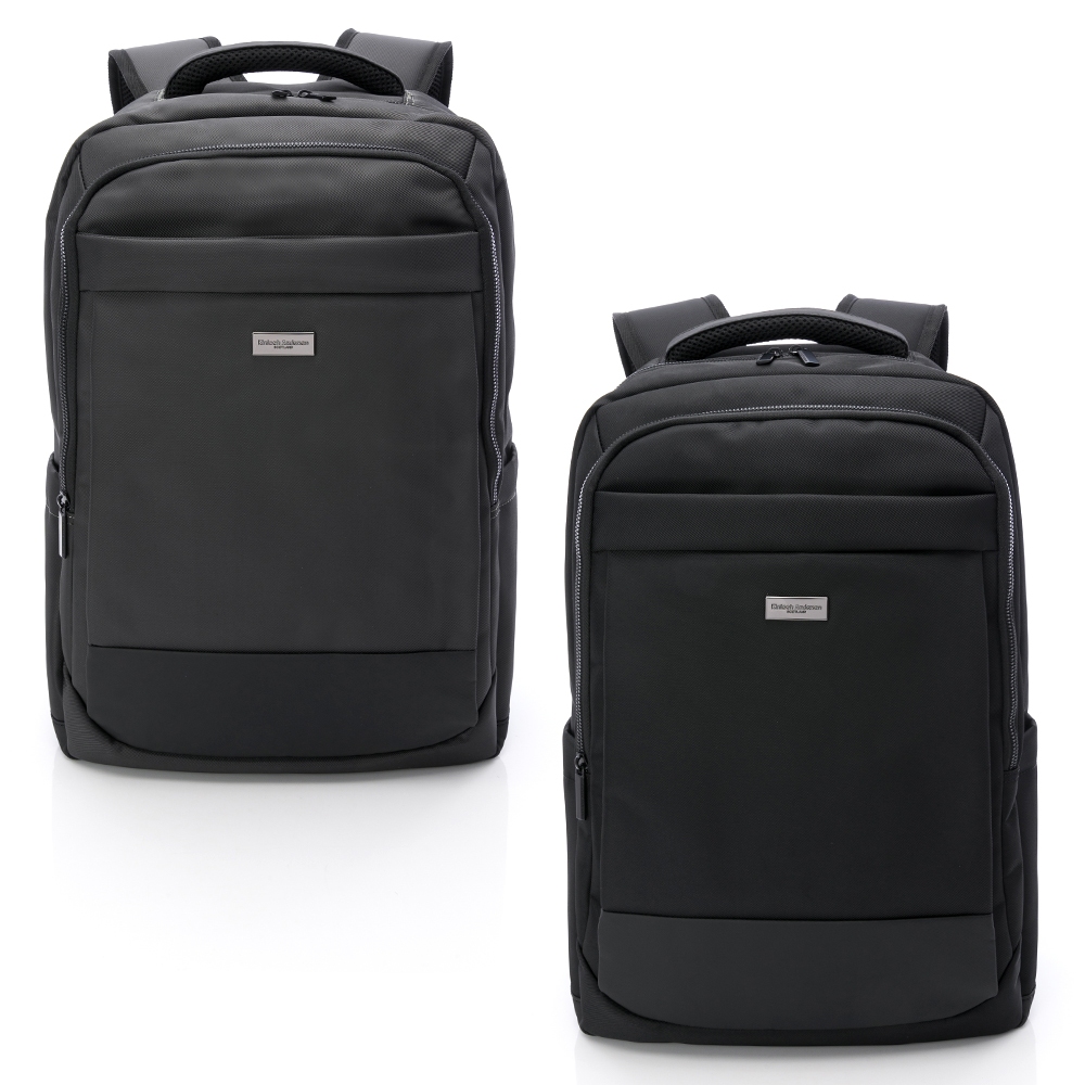 【金安德森】Alfred 前袋 拉鍊 商務 後背包 自信黑 碳灰 公事背包 公事包 商務包 電腦後背包 筆電包