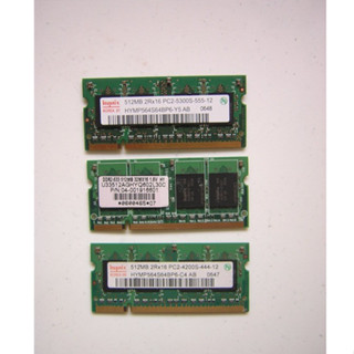 筆記型電腦記憶體 DDR2 SDRAM (512mb)