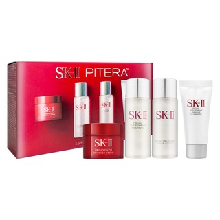 (旅行必備)SK-II｜暢銷旅行組(青春露30ml、亮採化妝水30ml、致臻肌活能量活膚霜15g、全效活膚潔面乳20g)
