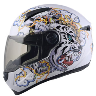 現貨 瑞獅ZEUS ZS-811 AL65 猛虎 神獸 彩繪 全罩式安全帽
