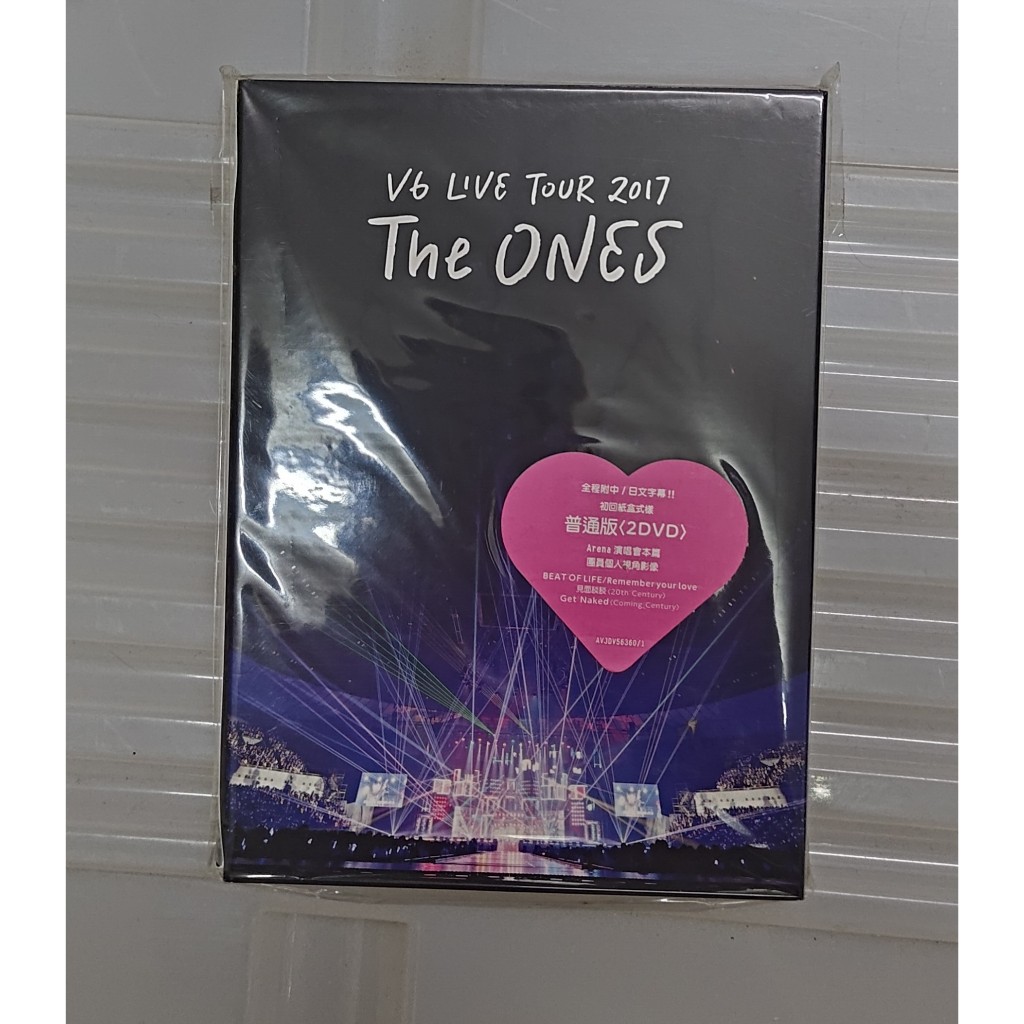V6/LIVE TOUR 2017 The ONEs 初回限定盤A•B 通常盤 V6 / 「LIVE