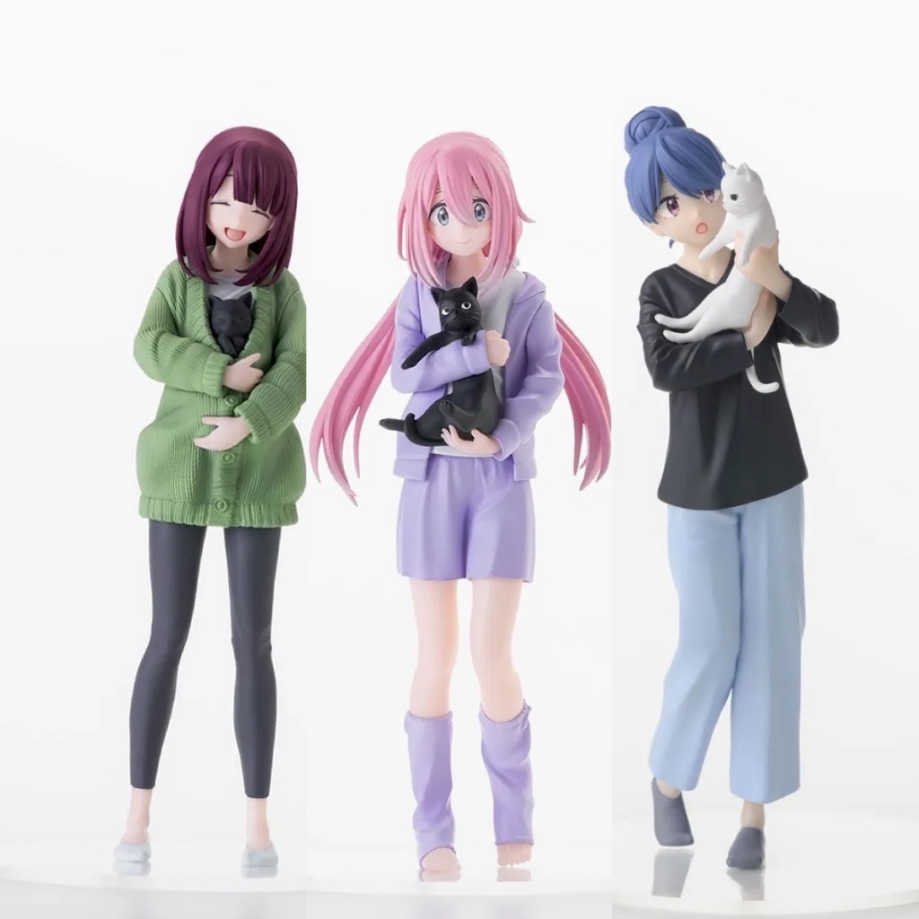 好好丸🎃｜日版 SEGA Desktop×Decorate｜搖曳露營 志摩凜 各務原撫子 土岐綾乃 貓 貓咪 景品 公仔