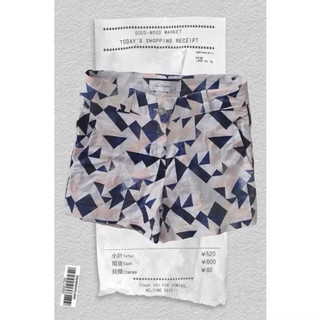 geometric pattern shorts