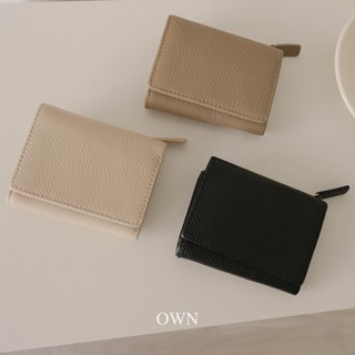 🌟 牛皮大容量短夾｜OWN｜真皮錢包 牛皮 皮夾 短夾 零錢包 卡夾