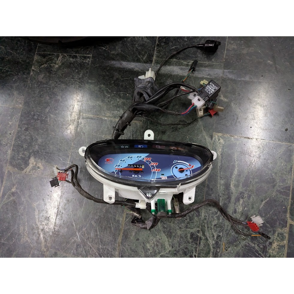 三陽錦昌機車-光陽V2 V1 125 125 超級金牌125 150原廠碼錶二手中古良品 只跑322KM37200-LG