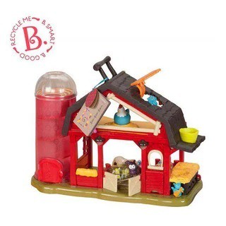 【Hello Baby臺南玩具出租】【美國 B.Toys－ 農村曲歡樂搖滾動物農莊】