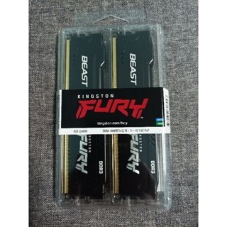 金士頓 FURY Beast 獸獵者 DDR3 1866 Kit 4GX2 8G記憶體
