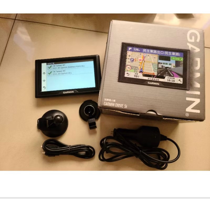 Garmin drive51二手地圖更新到202501最新