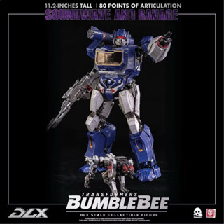 ⭕️24H出貨⭕️ThreeZero 3A DLX 大黃蜂外傳 聲波 破壞SOUNDWAVE 非柯博文 PSC