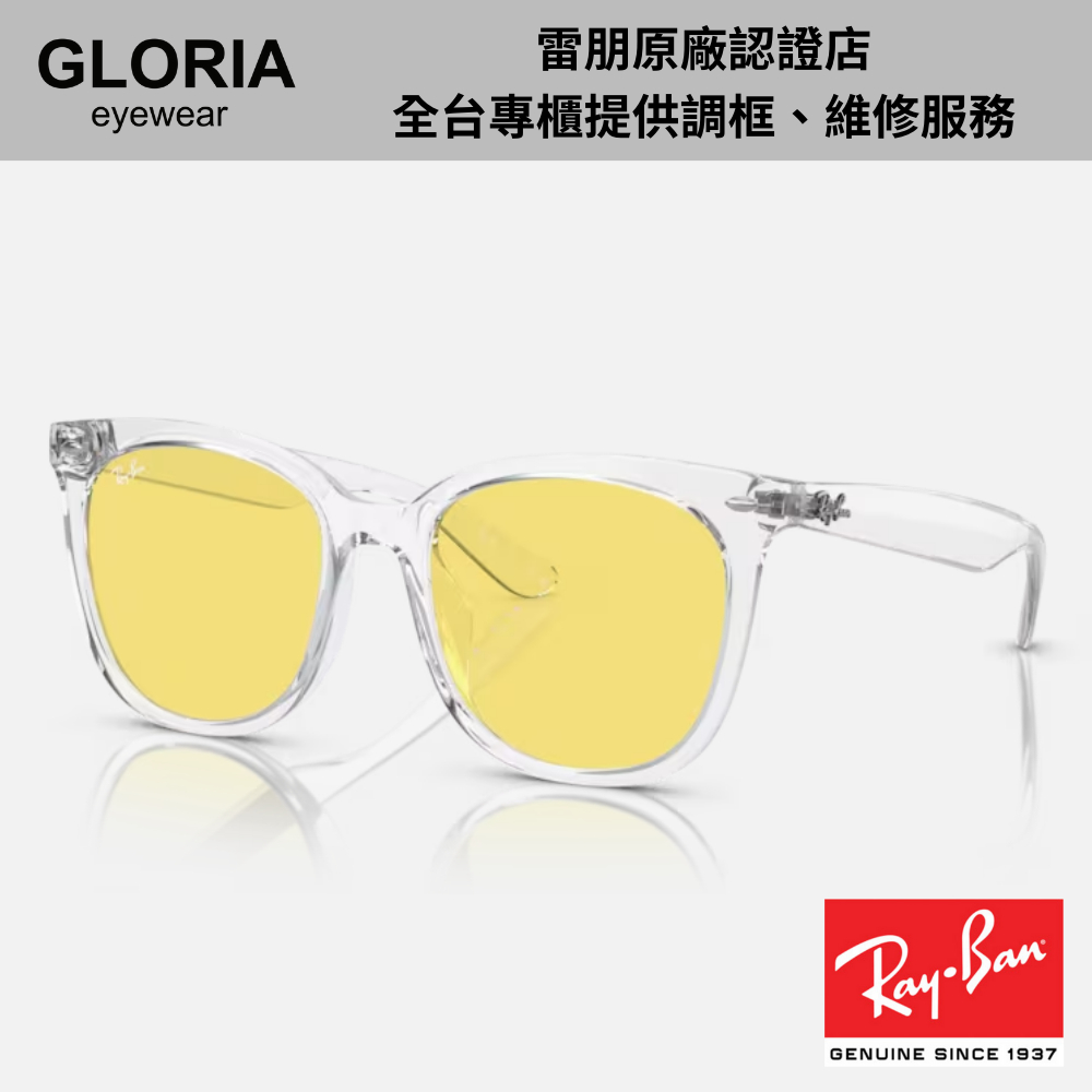Ray Ban｜RB4379D-644785 方形膠框太陽眼鏡【葛洛麗雅眼鏡】