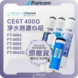 普家康 Puricom CE6T 400G 淨水器濾心組 ( 濾心 濾芯 濾水器 淨水器 RO 逆滲透 飲水機 過濾器)