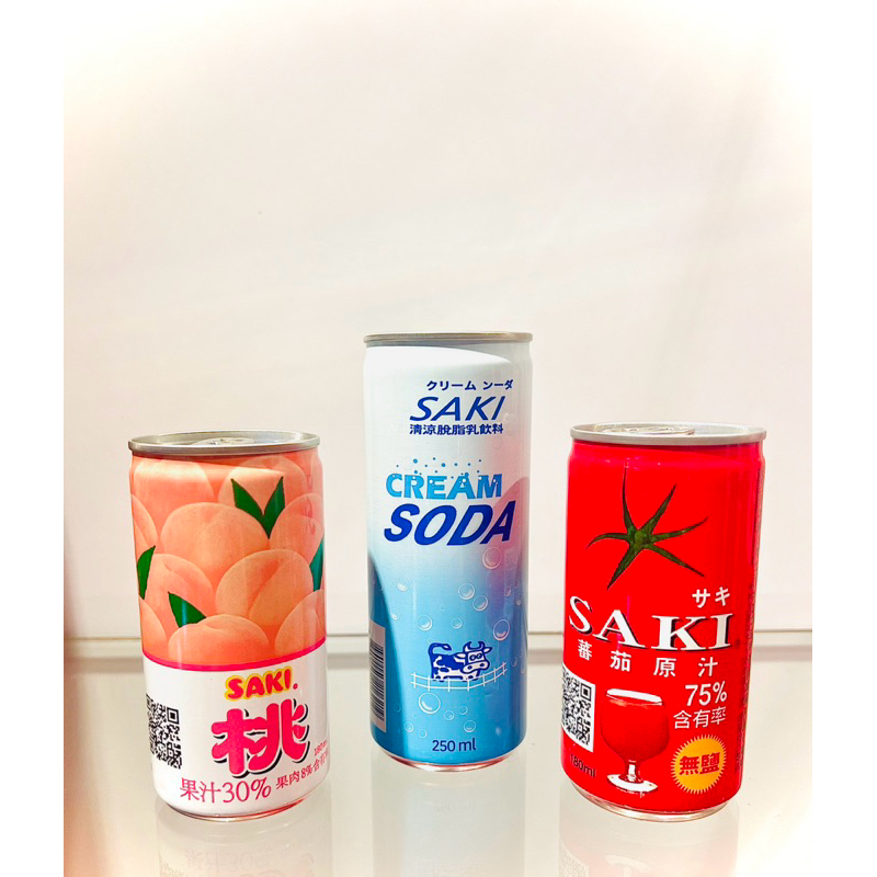 🔥熱銷 現貨🔥韓國飲料SAKI風味果汁（清涼脫脂乳飲料/水蜜桃果汁/番茄汁）