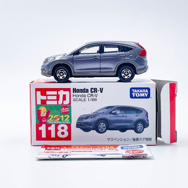 ★豬仔小舖★Tomica No.118 新車貼 Honda CR-V 本田/休旅車/CRV