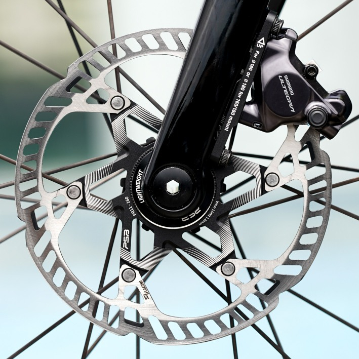 【單車先生】PSB PR11 公路車碟盤(中鎖式碟盤/3D浮動碟盤) 160mm 大盤/公路車/自行車/登山車/競賽車