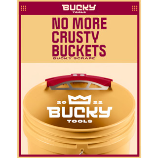 工人的店 WORKERSHOP 美國 BUCKYTOOLS 黏著劑 除膠 擺放抹刀 不沾黏桶子 刮膠