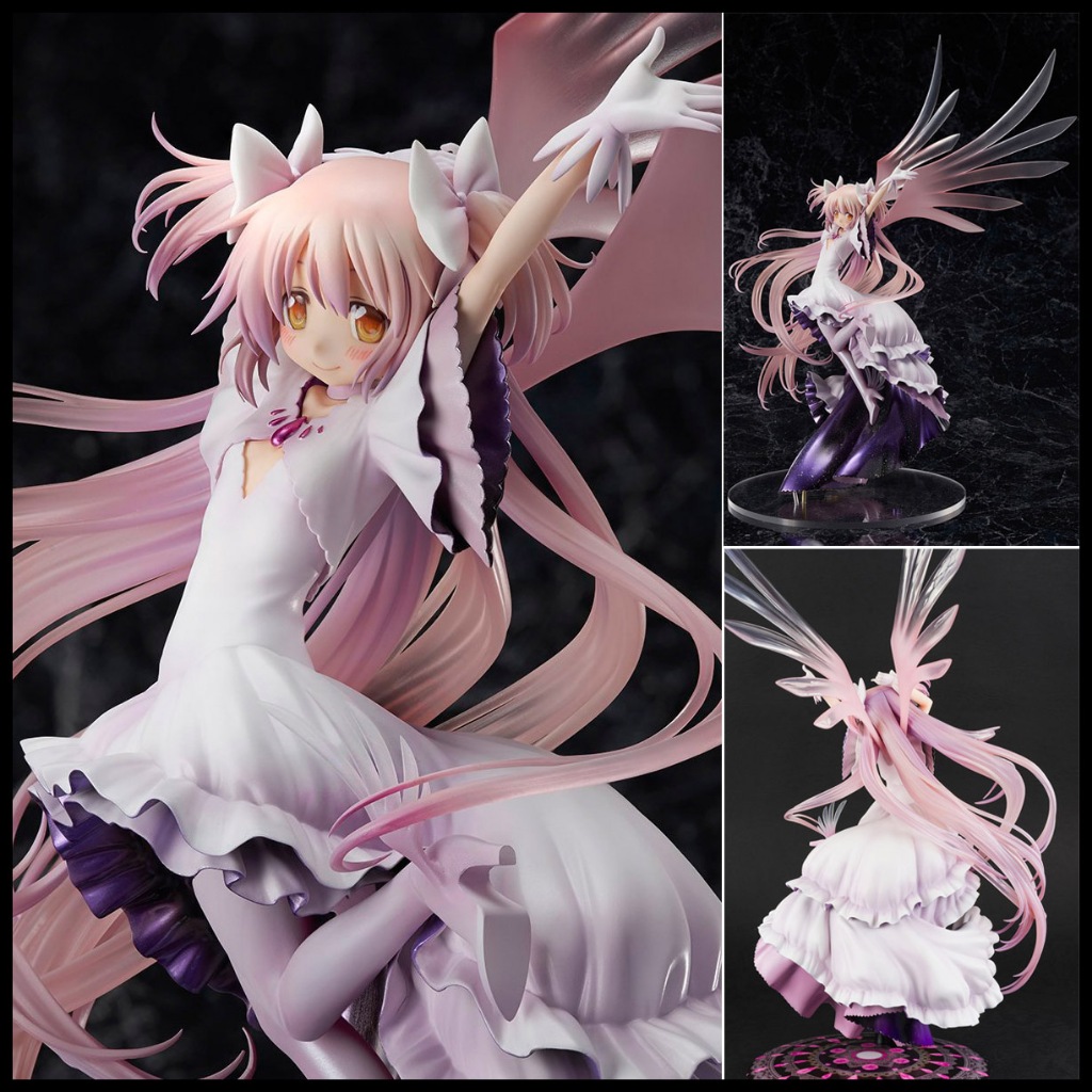 █Mine公仔█日版 限定 ANIPLEX 魔法少女小圓 劇場版 最終型態 鹿目圓 1/8 PVC 圓神 曉美焰 惡魔焰
