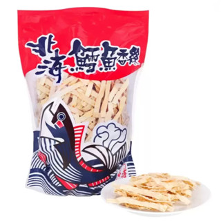 【麻煩天使】效期 北海鱈魚香絲寬條原味 {家庭號} 有夾鏈袋 (600g/包)