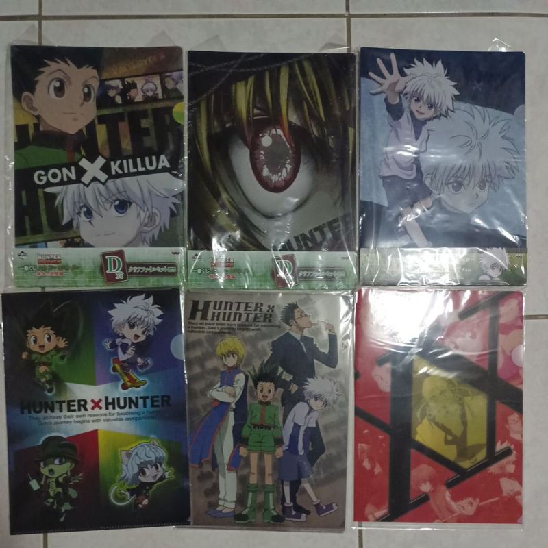 全新 現貨 4/14更 獵人 一番賞 絕版 資料夾 D賞 C賞 酷拉皮卡 奇犽 小傑 雷歐力 尼特羅 梅路艾姆 尼菲彼多