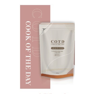 COTD 伯爵植萃洗碗精 500ML補充包 台灣製造/清洗蔬果 洗碗精 補充包
