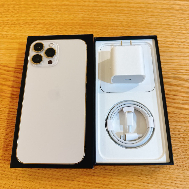 iPhone 13 pro max 128g 金色 現貨二手 可刷卡分期 iphone13 13promax
