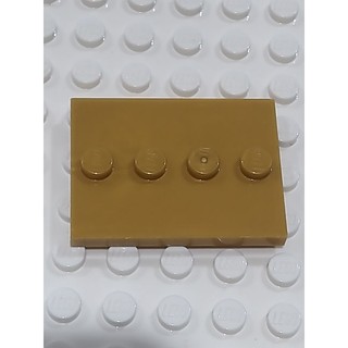 【樂高大叔】LEGO#樂高#基本板#人偶底板#珍珠金色# 88646