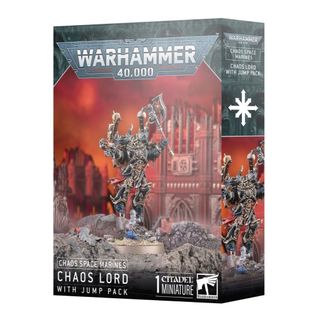 【戰鎚40k】Chaos Space Marines:Lord With Jump Pack-混沌星際戰士：跳躍背包領主