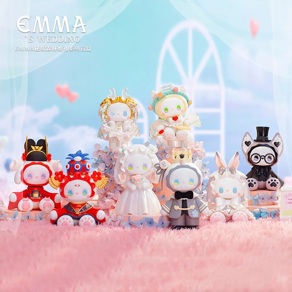 EMMA 秘境森林 婚禮系列 正版 盲盒 盒玩 現貨 扭蛋盲線中