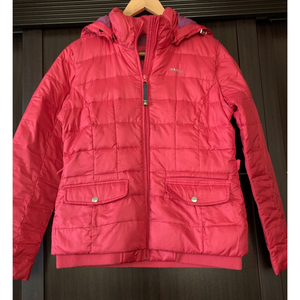 【二手】♡現貨♡實拍♡ HILLTOP 山頂鳥 羽絨外套-玫紅 紫