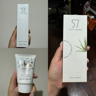 全新 fs57 信文奇得美肌 奇肌茶樹淨荳洗顏露 溫木身體去角質 奇蹟舒敏凍膜Plus