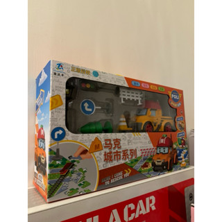 POLI波力 正版授權 帶聲光 拼圖 城市系列 變形警車 馬克城市系列 早教玩具 益智玩具 波力 救援隊