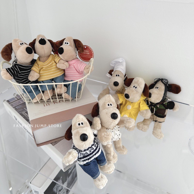 【FJstore】酷狗寶貝 玩偶 英標版/韓國版 14cm 吊飾 掌門狗 聖誕節 交換禮物 送禮