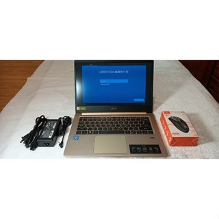 宏碁acerSF114-32-C4Z6金色14吋(W10/N4100/4G/256GSSD)製造日期2019/11/11