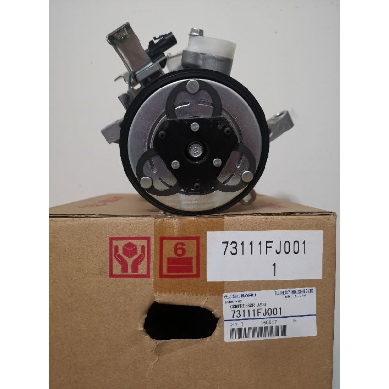 全新 SUBARU 原廠壓縮機 73111FJ001 FORESTER SJ  XV GP IMPREZA GP